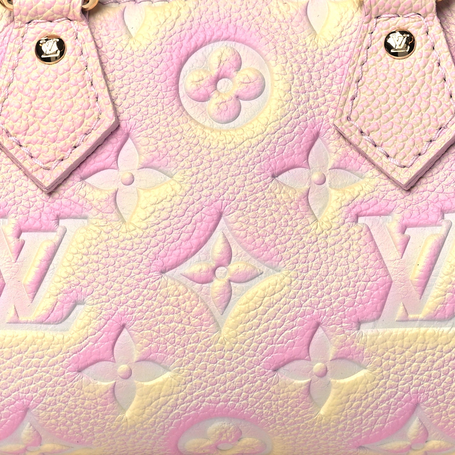 Louis Vuitton Empreinte Monogram Summer Stardust Nano Speedy Pink 7 of 9