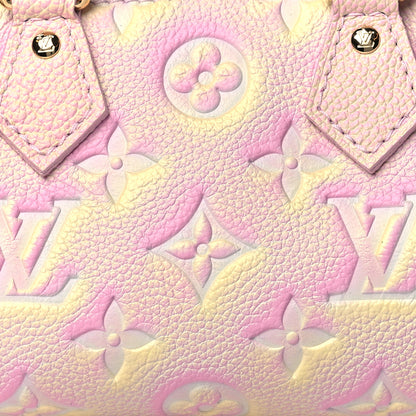 Louis Vuitton Empreinte Monogram Summer Stardust Nano Speedy Pink 7 of 9