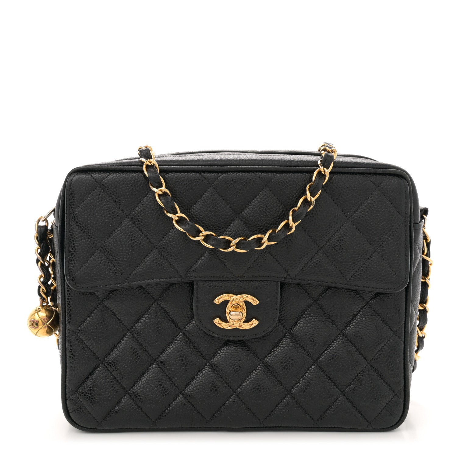 Chanel Caviar Quilted Camera Case Black 1 of 11