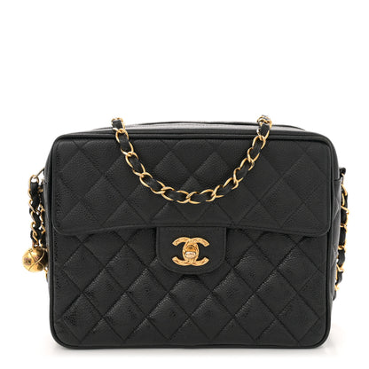 Chanel Caviar Quilted Camera Case Black 1 of 11