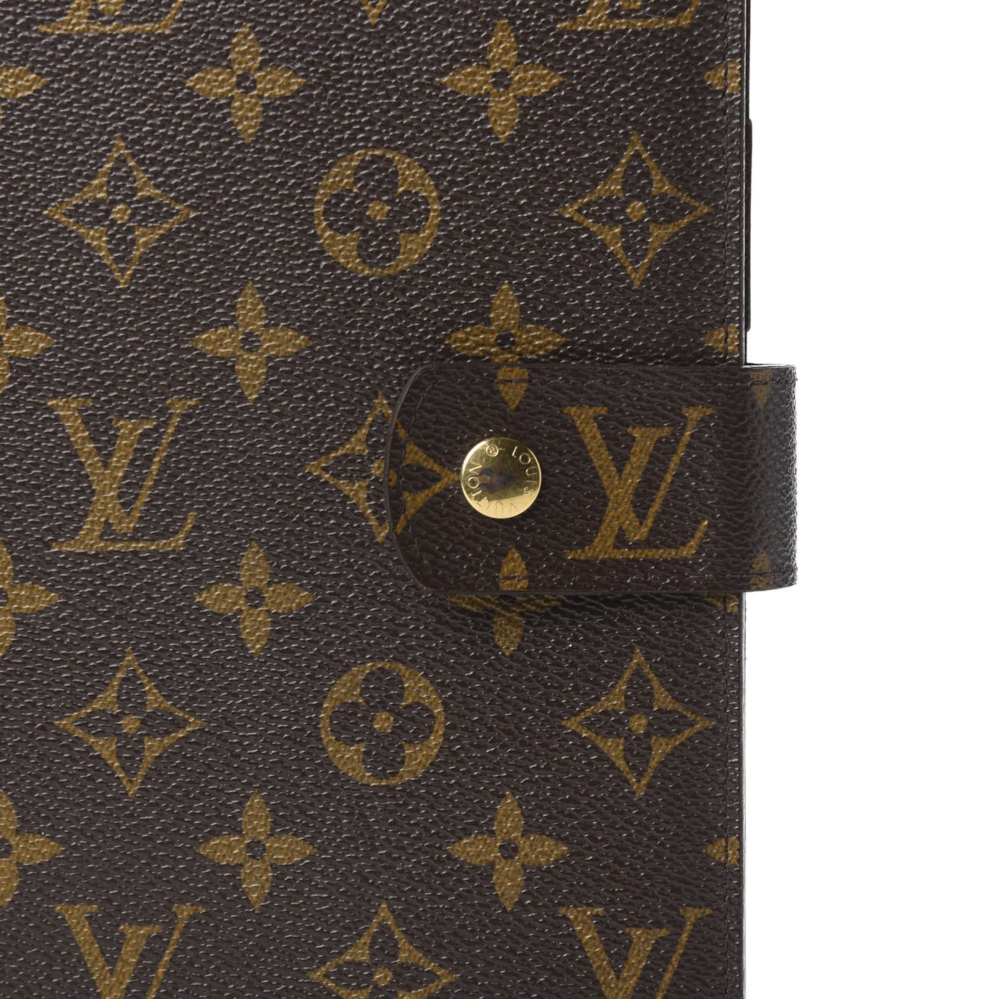 Monogram Large Ring Agenda Cover