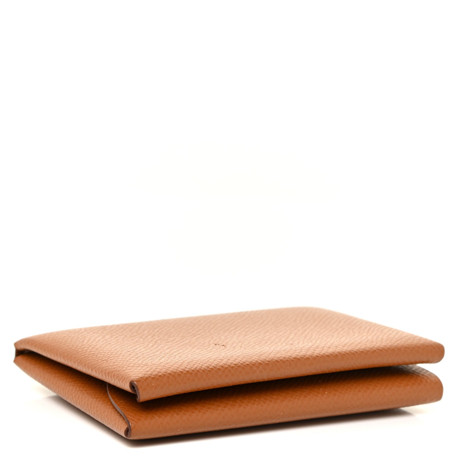 Hermes Epsom Calvi Duo Card Case Gold 4 of 11