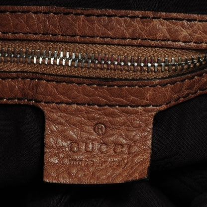 Gucci Monogram Large Bamboo Bar Tassel Shoulder Bag Brown 6 of 8