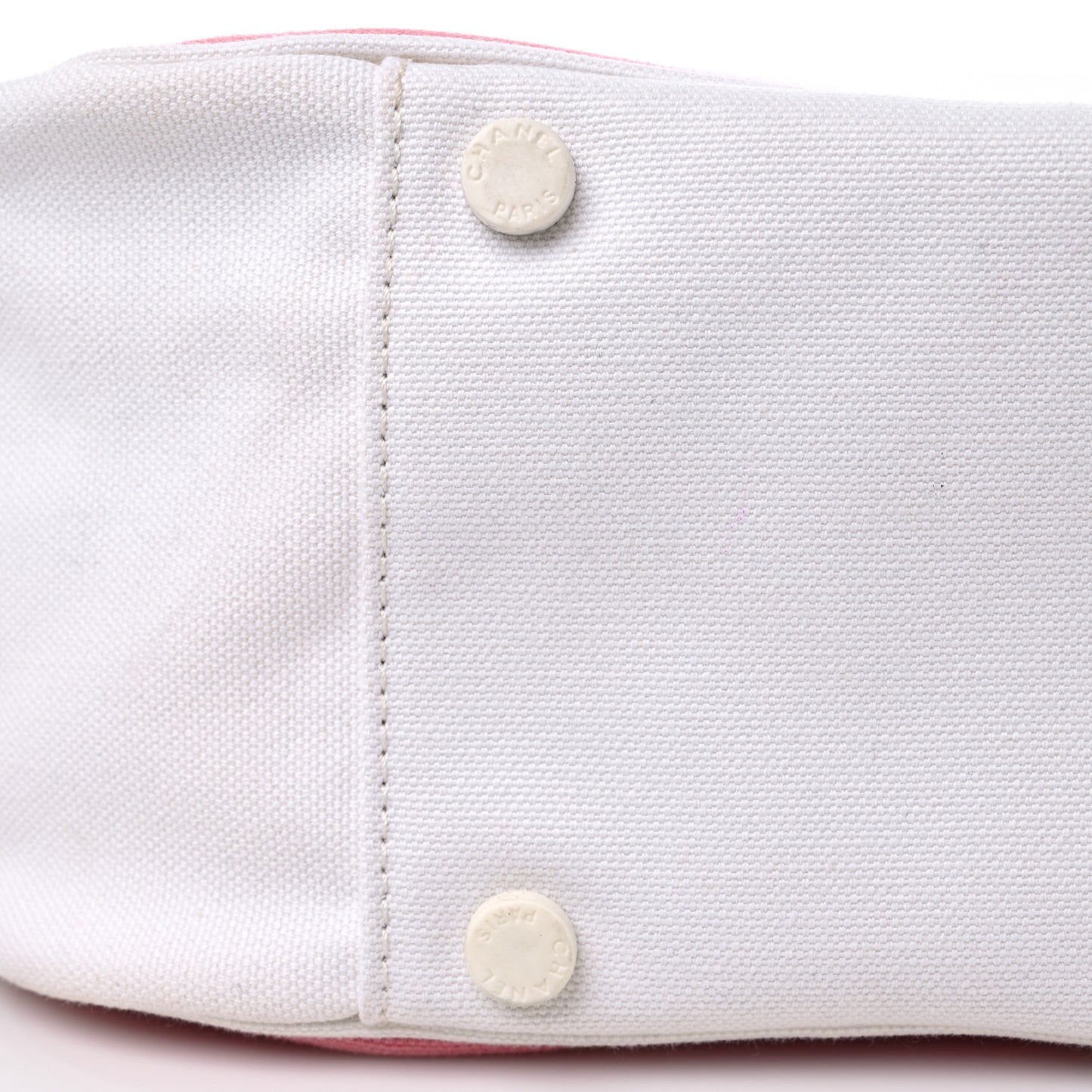 Canvas CC Handbag Pink White