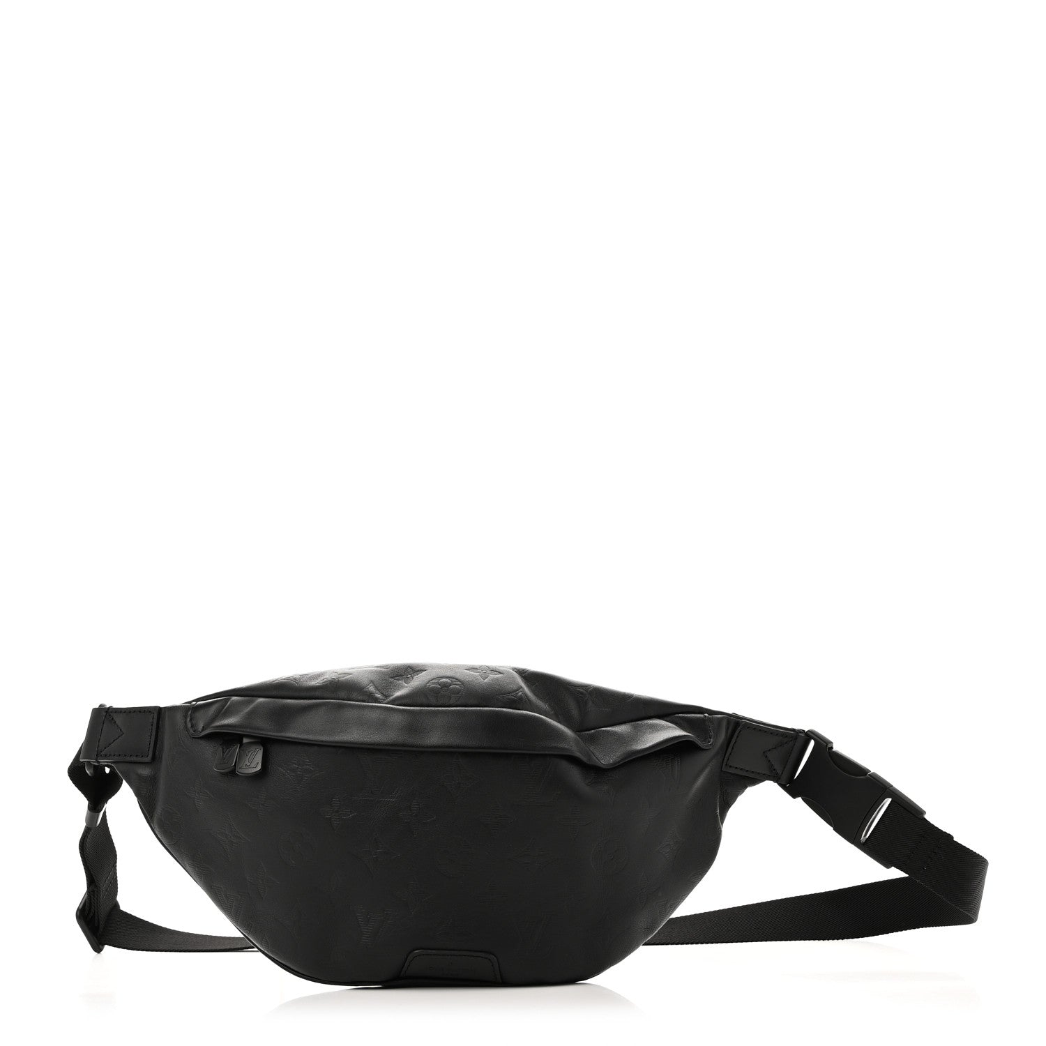 Louis Vuitton Calfskin Monogram Shadow Discovery Bumbag Black 1 of 9