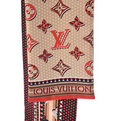Louis Vuitton Silk Monogram Mondots Bandeau 2 of 2