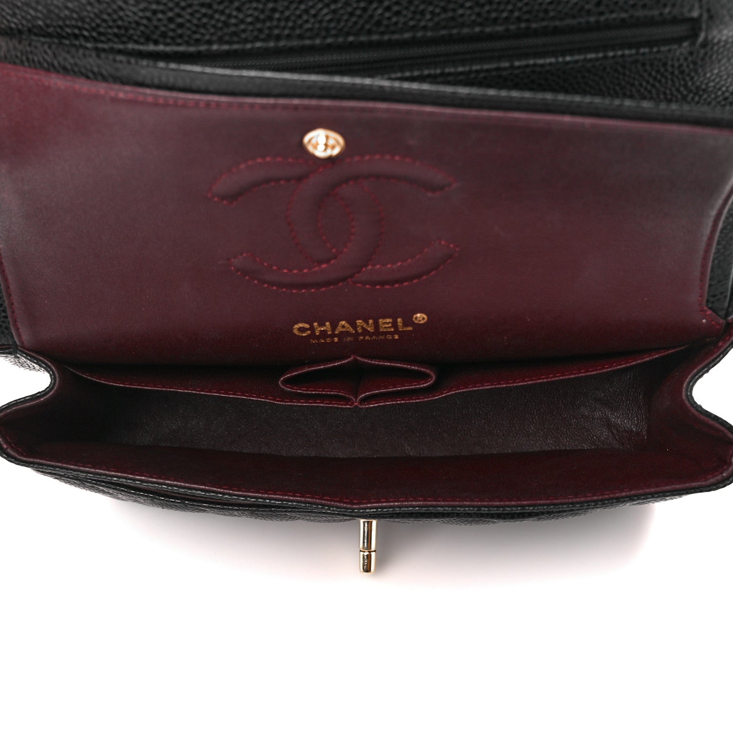 Chanel Caviar Quilted Small Double Flap Black 5 of 11