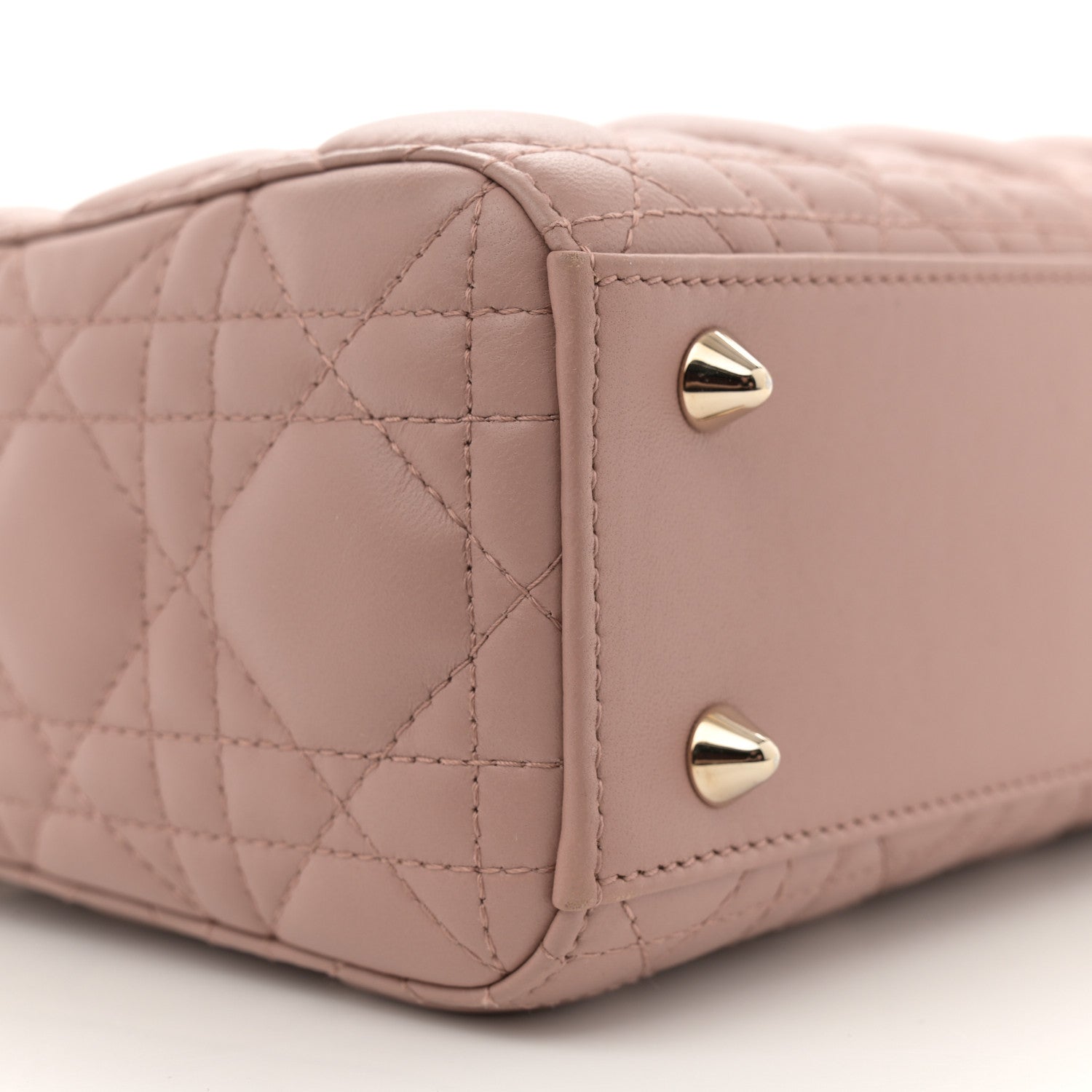 Christian Dior Lambskin Cannage Small My ABCDior Lady Dior Fard 9 of 11