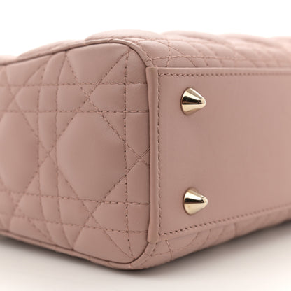 Christian Dior Lambskin Cannage Small My ABCDior Lady Dior Fard 9 of 11