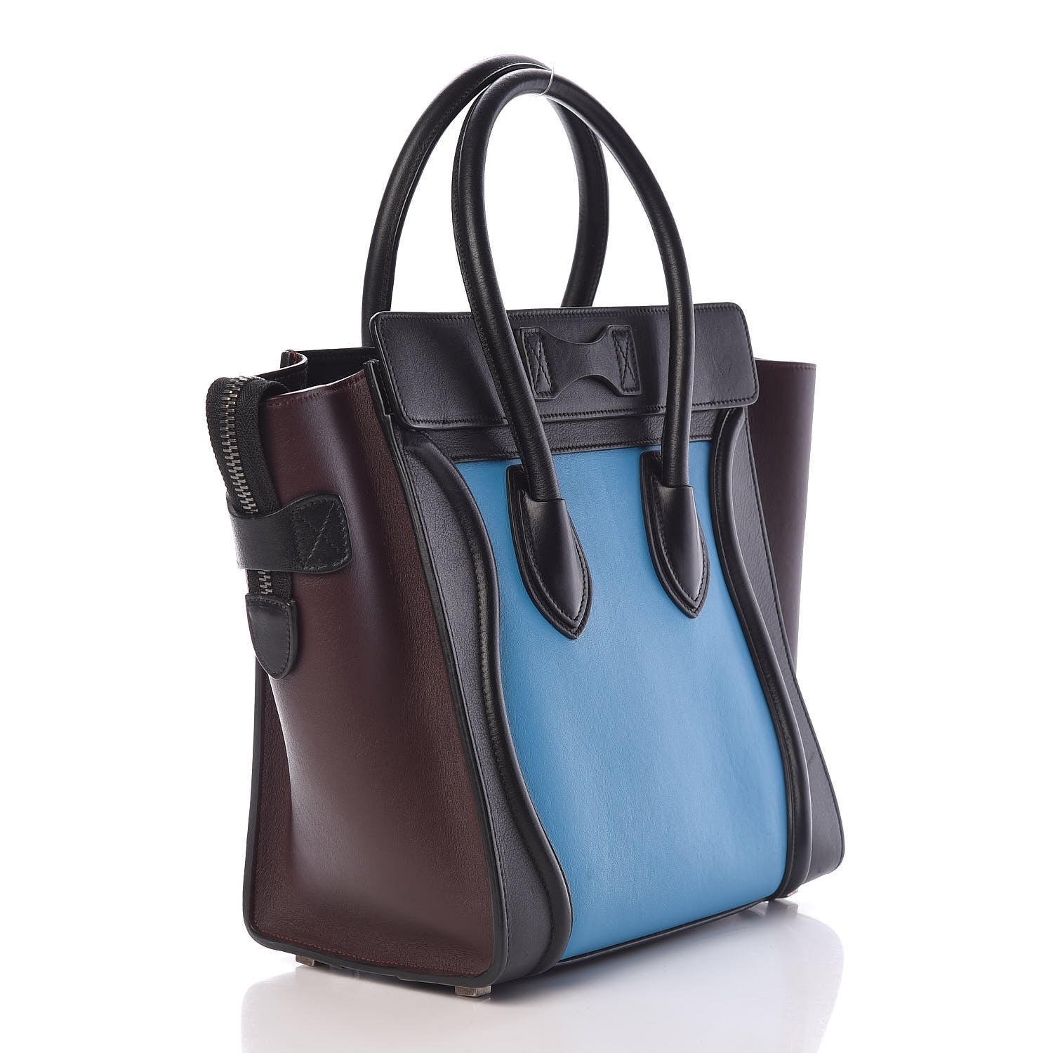 Celine Smooth Calfskin Micro Tri-Color Luggage 3 of 13