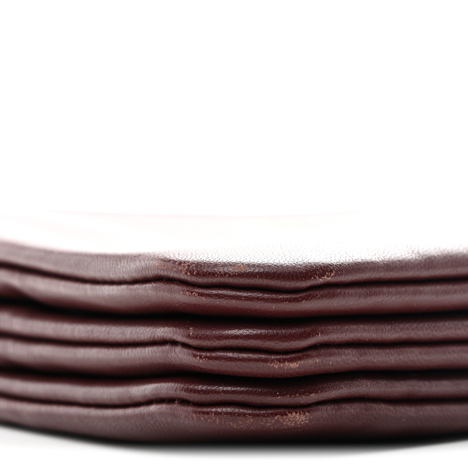Celine Lambskin Small Trio Crossbody Bag Burgundy 11 of 12