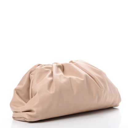 Bottega Veneta Smooth Butter Calf The Pouch Oversized Clutch Nude 2 of 7