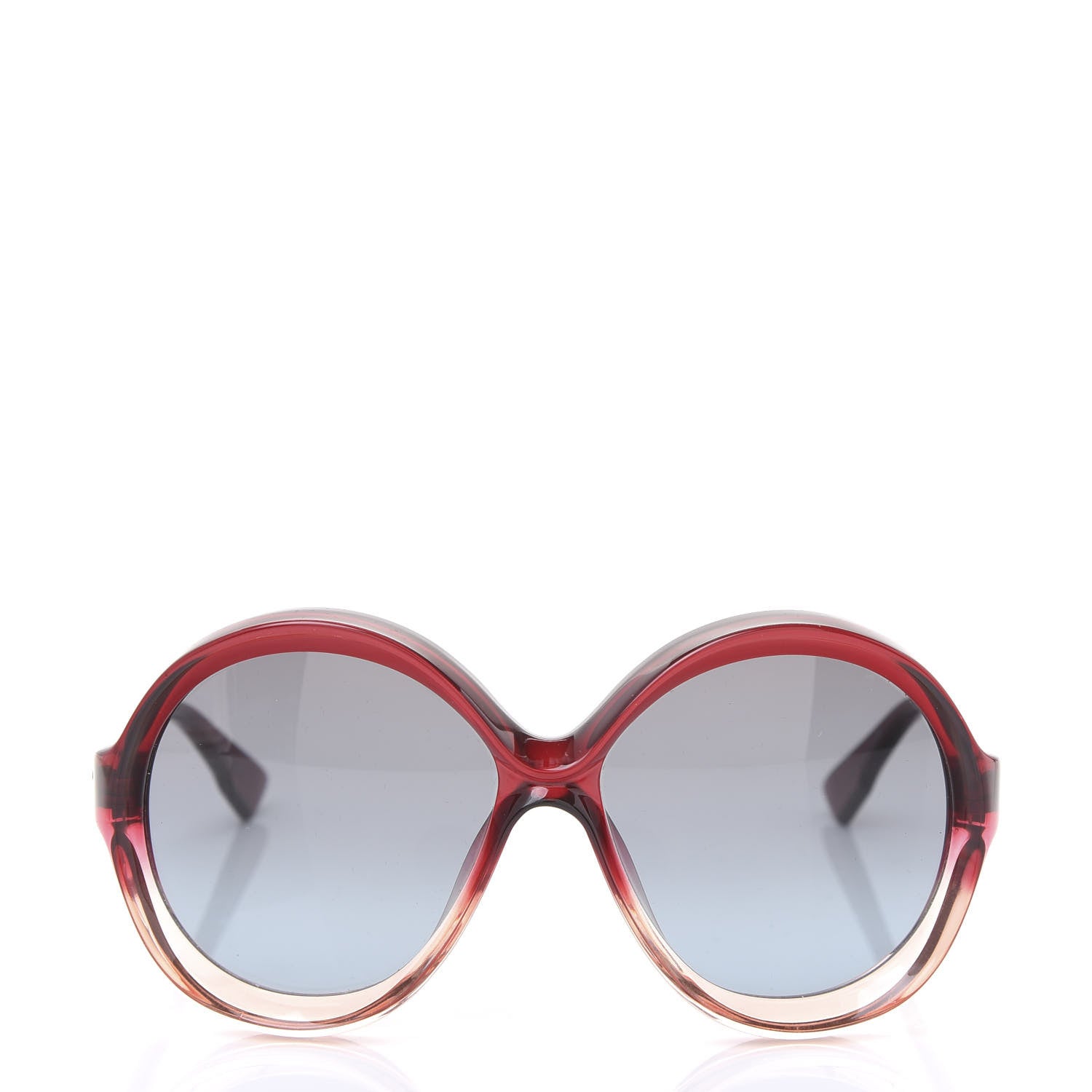 Christian Dior Acetate Bianca Sunglasses Burgundy Pink 2 of 8