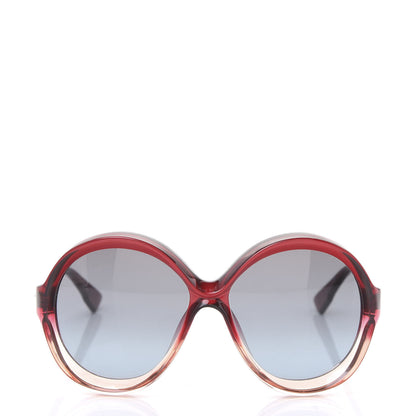 Christian Dior Acetate Bianca Sunglasses Burgundy Pink 2 of 8