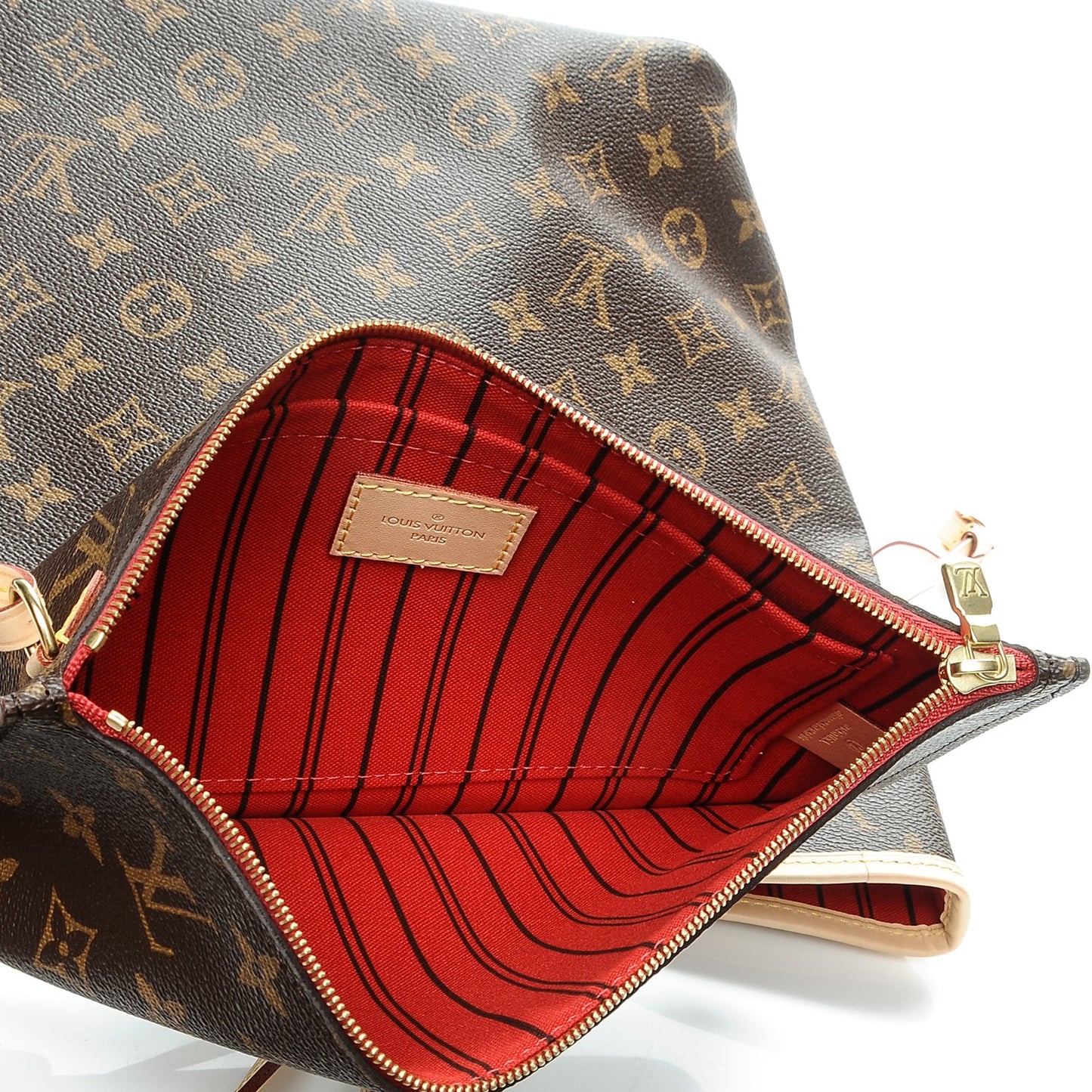 Monogram Neo Neverfull MM Cherry