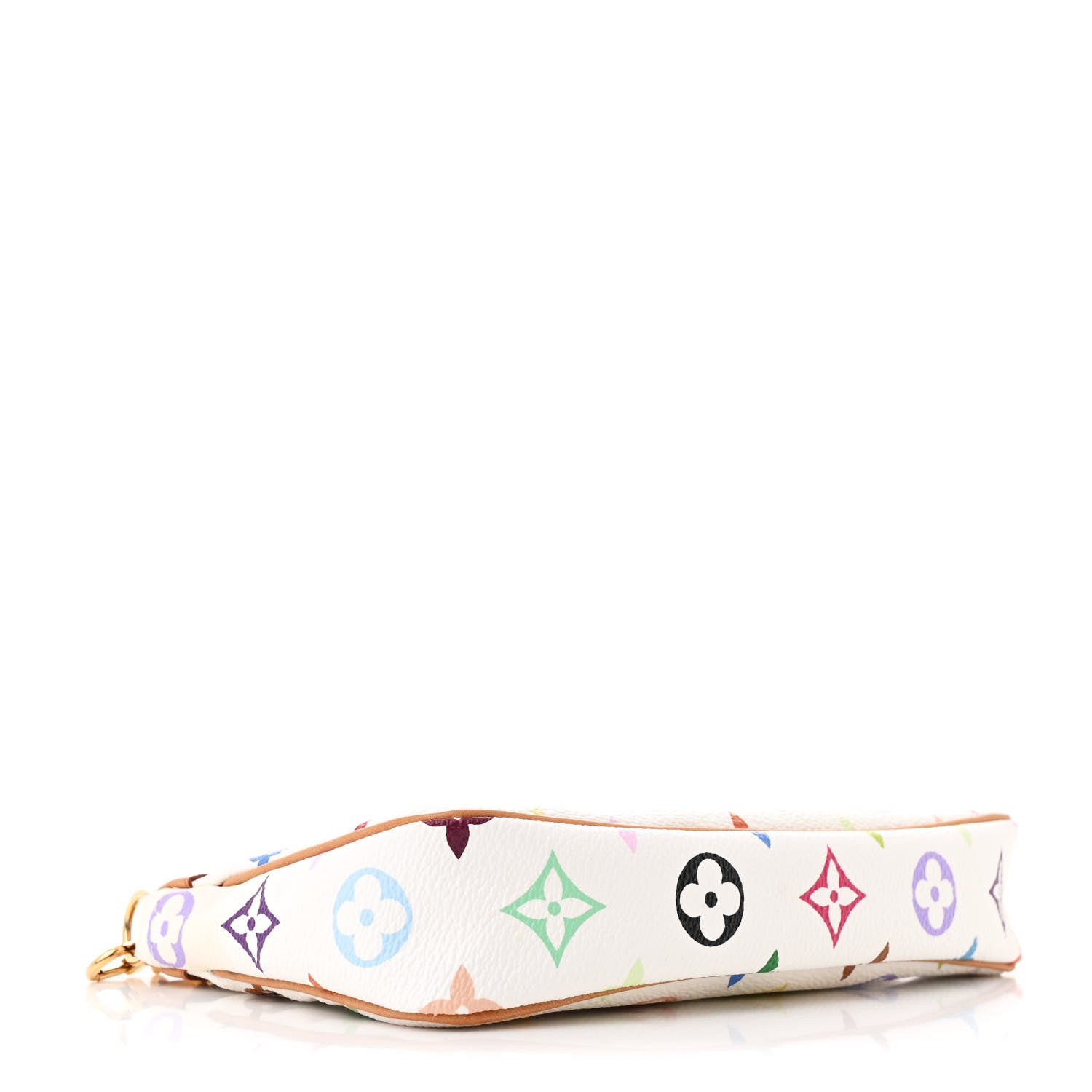 Louis Vuitton Monogram Multicolor Pochette Accessories White 4 of 11