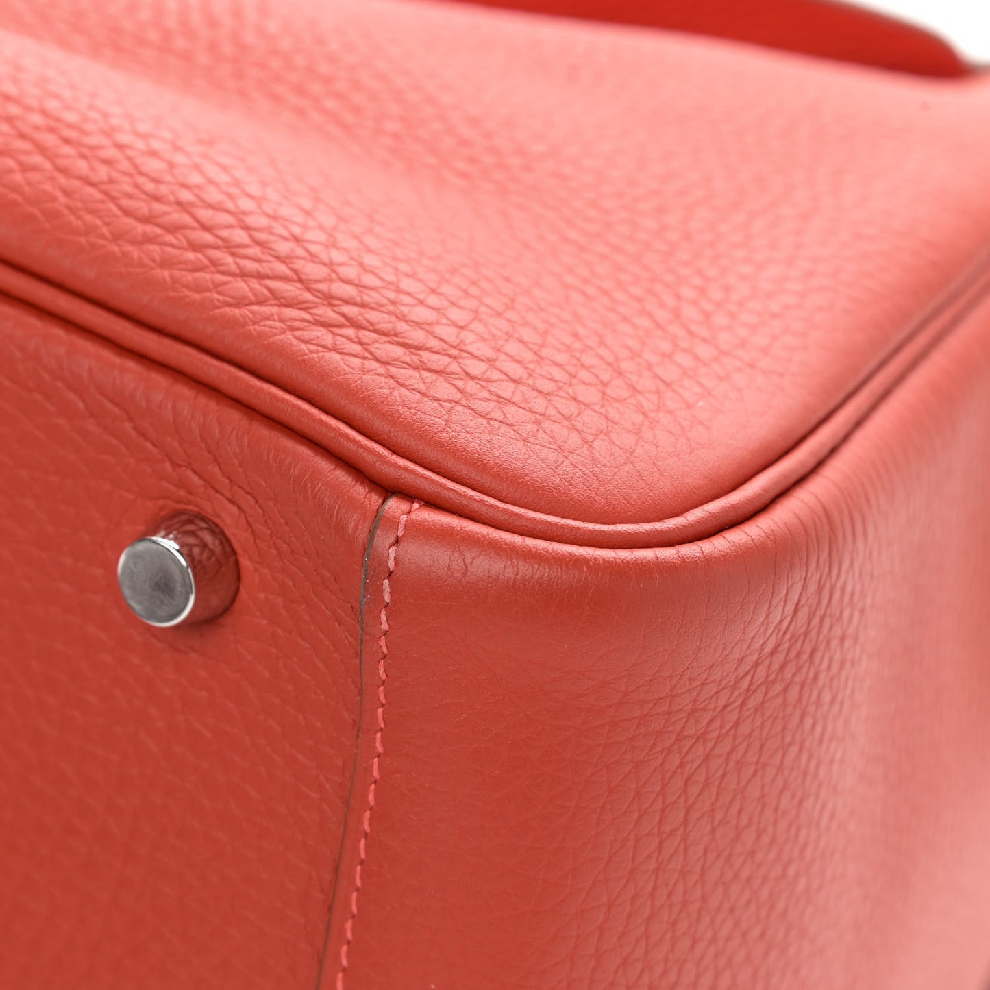 Taurillon Clemence Verso Lindy 30 Rouge Pivoine Rose Jaipur