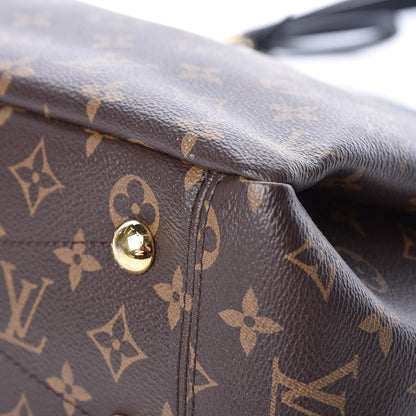 Louis Vuitton Monogram Pallas Shopper Black 9 of 9