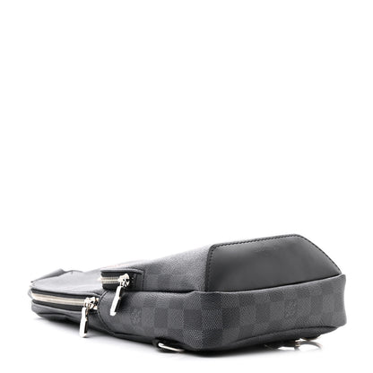 Louis Vuitton Damier Graphite Wild Animals Avenue Sling Backpack 4 of 9