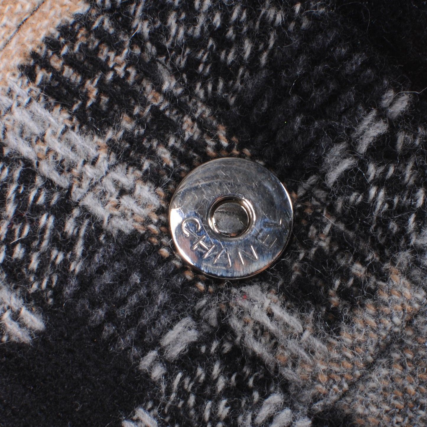 Woven Tweed CC Flap