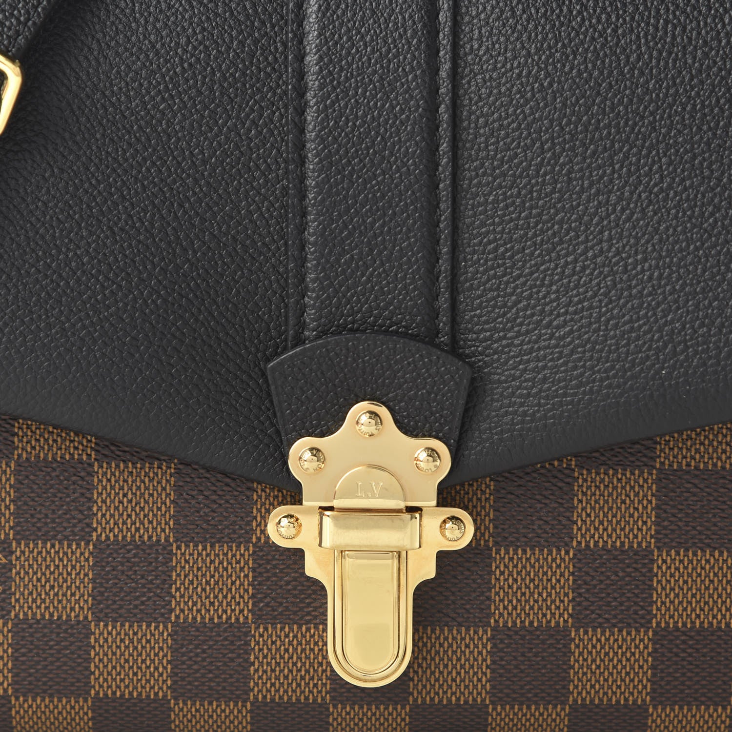 Louis Vuitton Damier Ebene Clapton Black 9 of 10