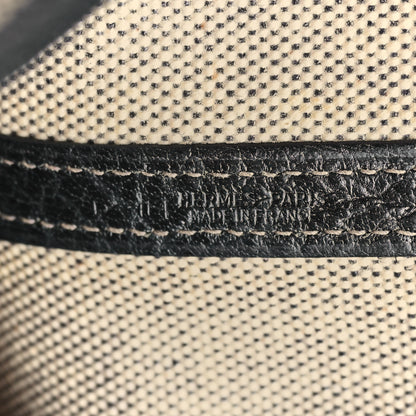 Hermes Toile Buffle Skipper Garden Party 36 MM Tote Black 6 of 8
