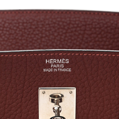Hermes Fjord Birkin 40 Rouge H 7 of 10