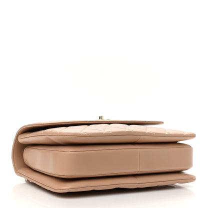Chanel Lambskin Quilted Medium Trendy CC Flap Dual Handle Bag Beige 4 of 11