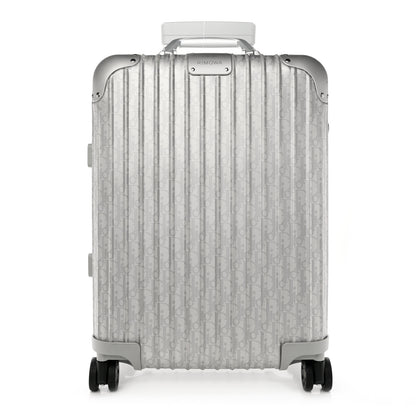 Christian Dior X RIMOWA Aluminum Gradient Cabin Luggage Silver 1 of 12