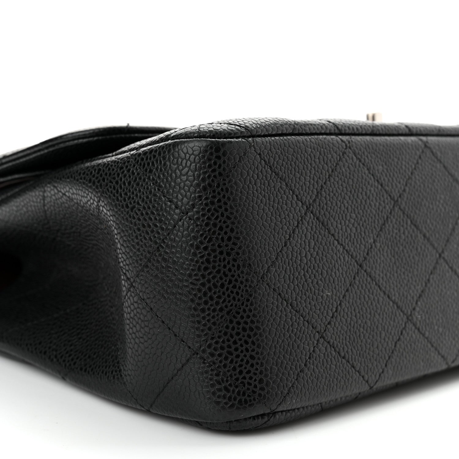 Chanel Caviar Quilted Jumbo Double Flap Black 9 of 10