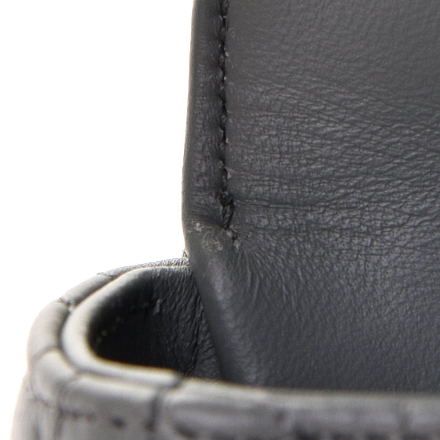Christian Dior Lambskin Cannage Medium Caro Bag Grey 6 of 11