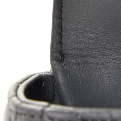 Christian Dior Lambskin Cannage Medium Caro Bag Grey 6 of 11