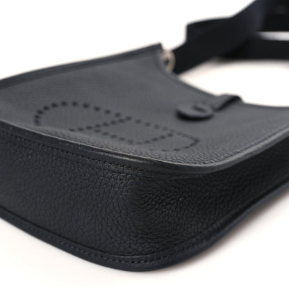 Hermes Taurillon Clemence Evelyne TPM Black 9 of 9