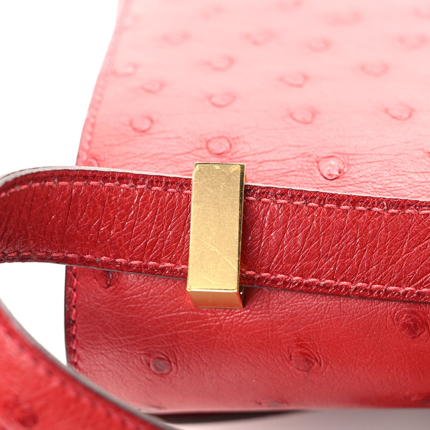 Ostrich Constance 24 Rouge Vif