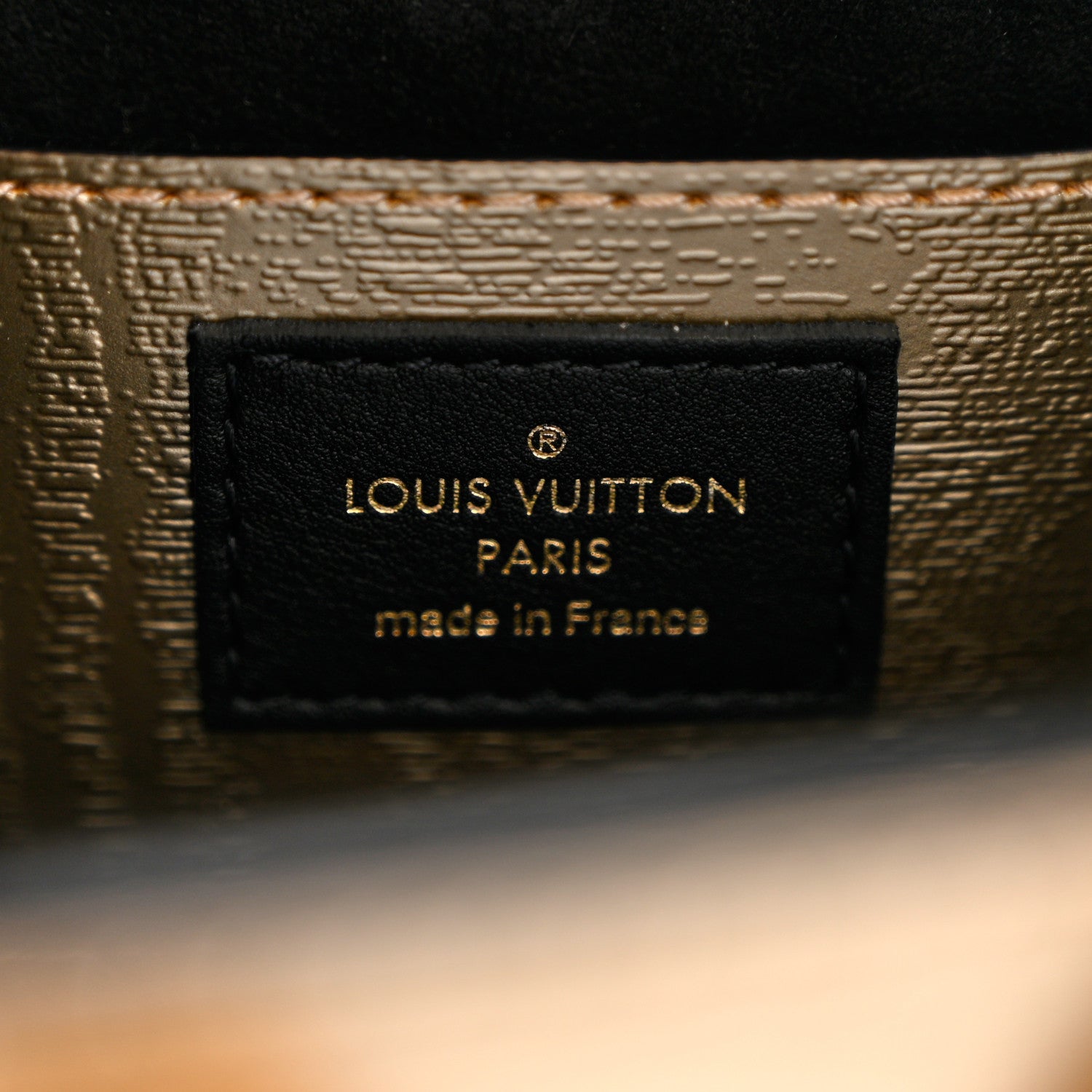 Louis Vuitton Calfskin Gravity Twist Shoulder Bag PM Gold 6 of 13
