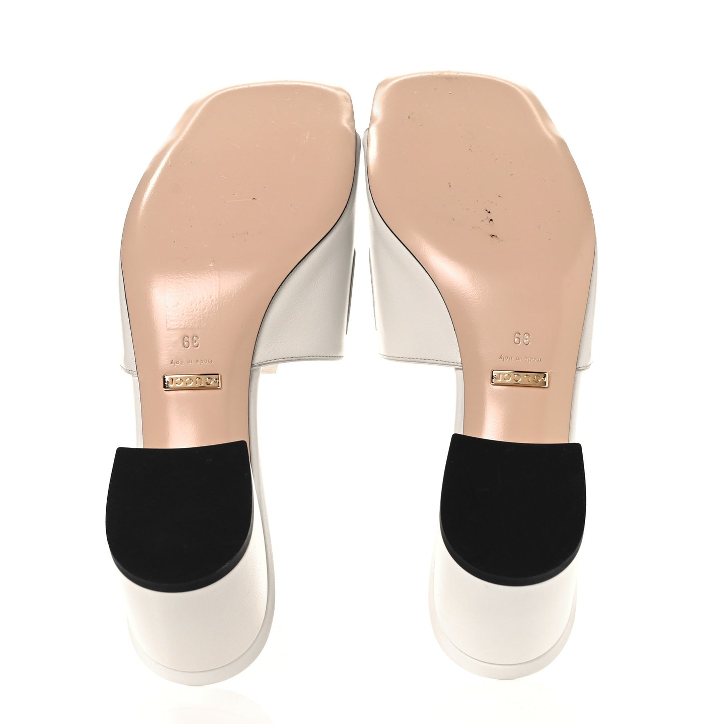 Malaga Kid Zumi Mid Heel Slide Sandals 39 Dusty White