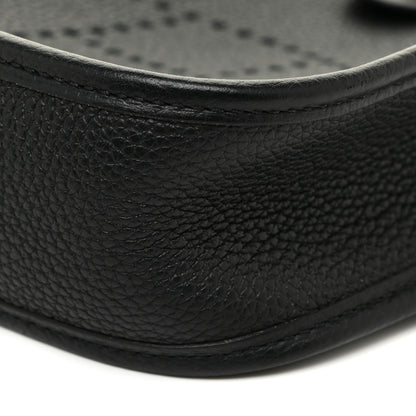 Hermes Taurillon Maurice Zigzag Evelyne TPM Black 9 of 12
