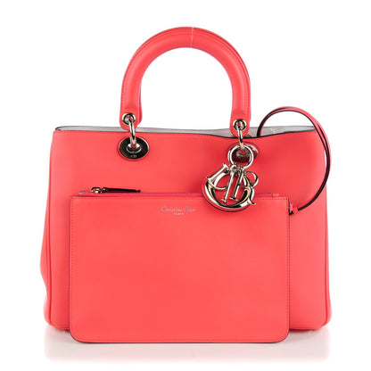 Christian Dior Calfskin Medium Diorissimo Bag Pink 4 of 10