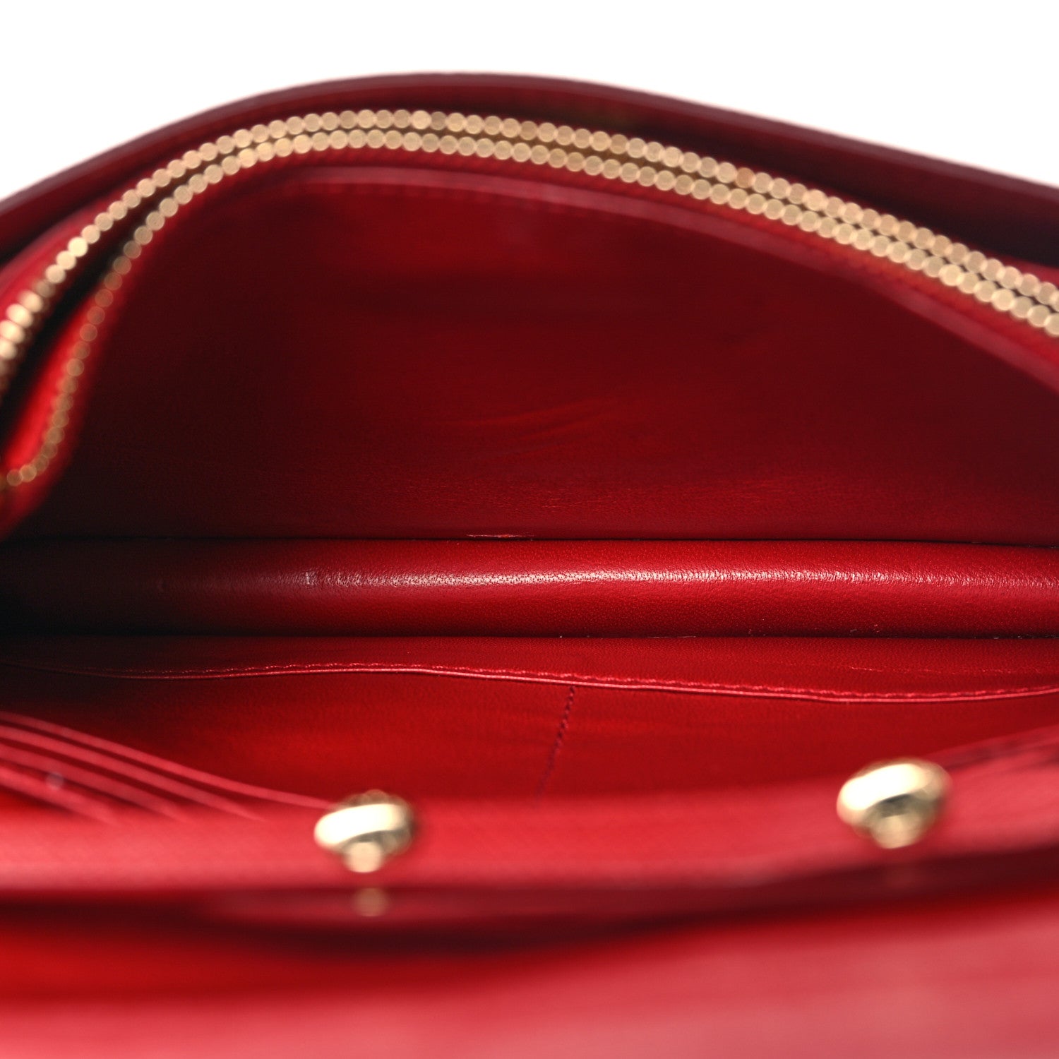 Prada Saffiano Fiocco Bow Flap Wallet Fuoco 5 of 13