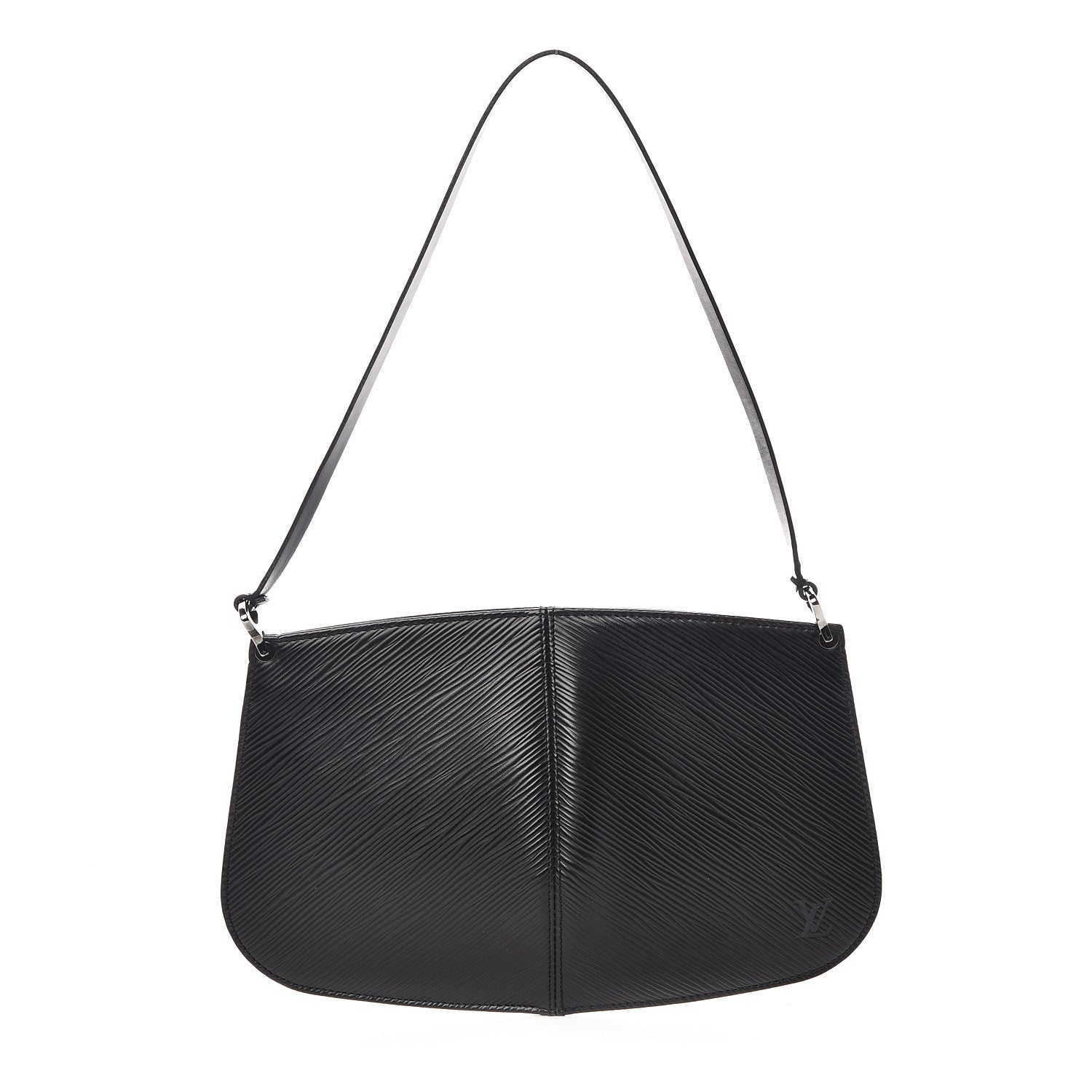 Louis Vuitton Epi Demi Lune Pochette Black 1 of 10