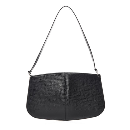 Louis Vuitton Epi Demi Lune Pochette Black 1 of 10