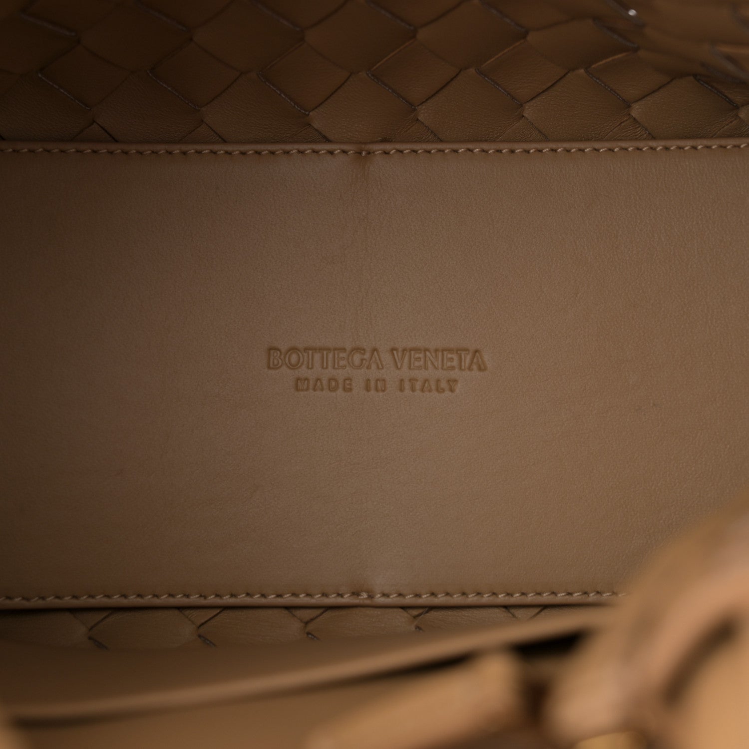 Bottega Veneta Nappa Intrecciato Small Andiamo Shoulder Bag Dark Praline 5 of 9