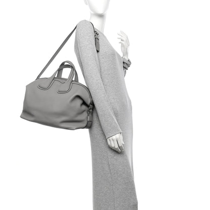 Givenchy Pebbled Calfskin Small Nightingale Pearl Grey 2 of 10