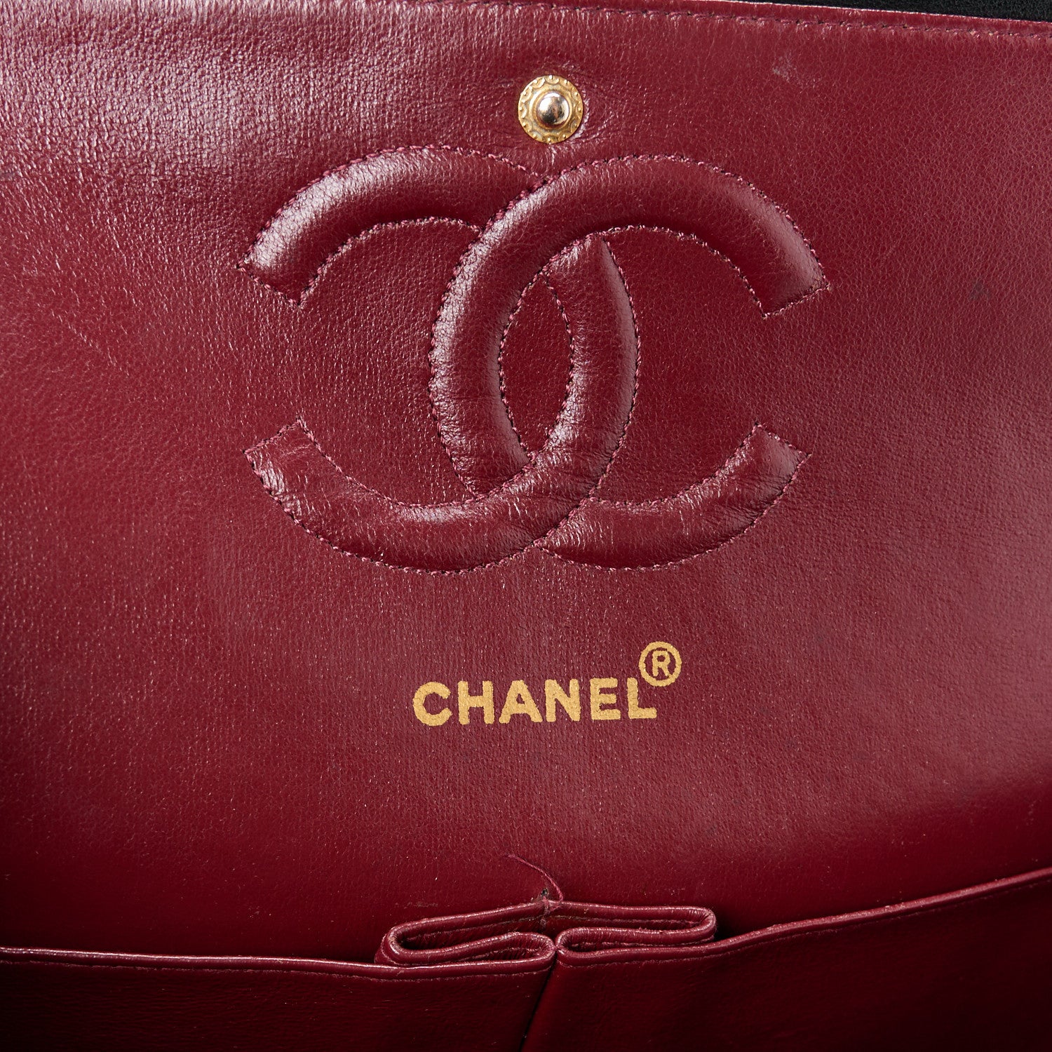 Chanel Lambskin Quilted Medium Double Flap Black 5 of 16