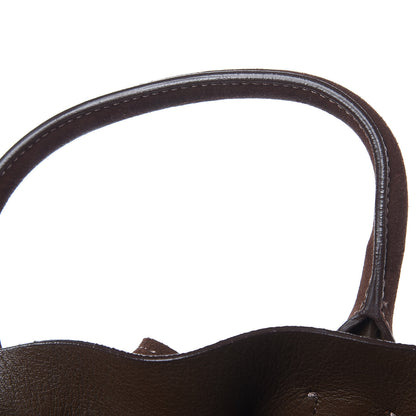 Mansur Gavriel Suede Mini Sun Bag Chocolate 10 of 13
