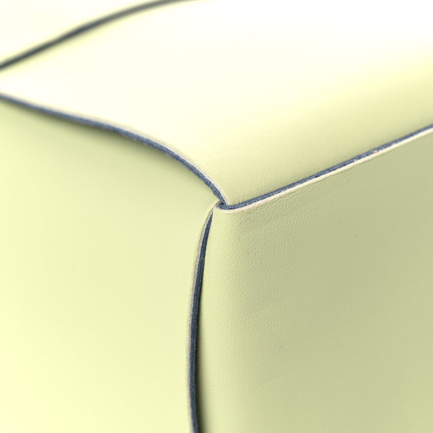 Nappa Intrecciato Small Arco Tote Lemon