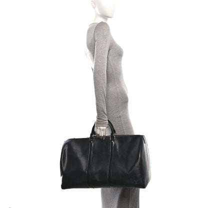 Louis Vuitton Epi Keepall 50 Black 2 of 9