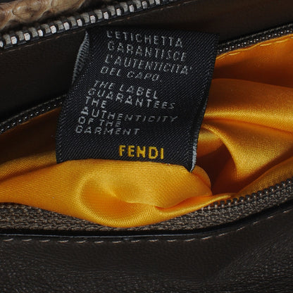 Fendi Python To You Convertible Clutch Natural 10 of 10