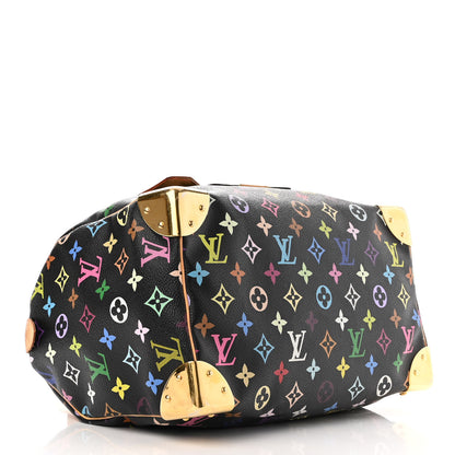 Louis Vuitton Monogram Multicolor Speedy 30 Black 4 of 19