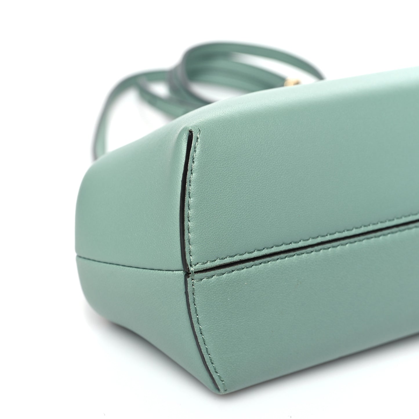 Shiny Nappa Small Fendi First Menta